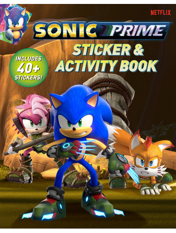 PENGUIN RANDOM HOUSE SONIC PRIME STICKER & ACTIVITY BOOK