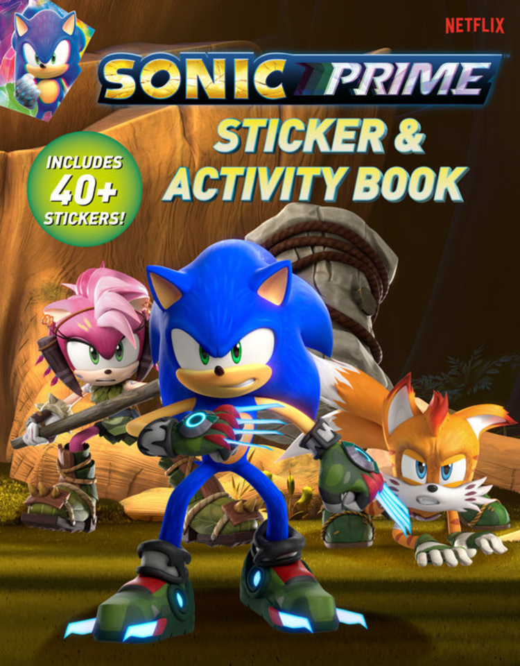 PENGUIN RANDOM HOUSE SONIC PRIME STICKER & ACTIVITY BOOK