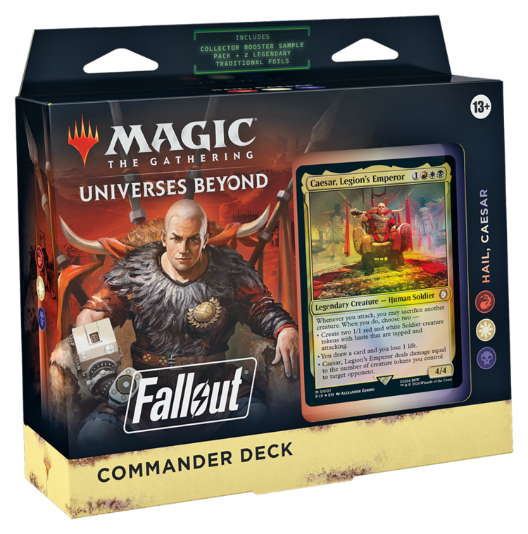 MTG UNIVERSES BEYOND: FALLOUT: COMMANDER DECK - HAIL, CAESAR
