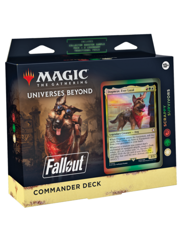 MTG UNIVERSES BEYOND: FALLOUT: COMMANDER DECK - SCRAPPY SURVIVORS