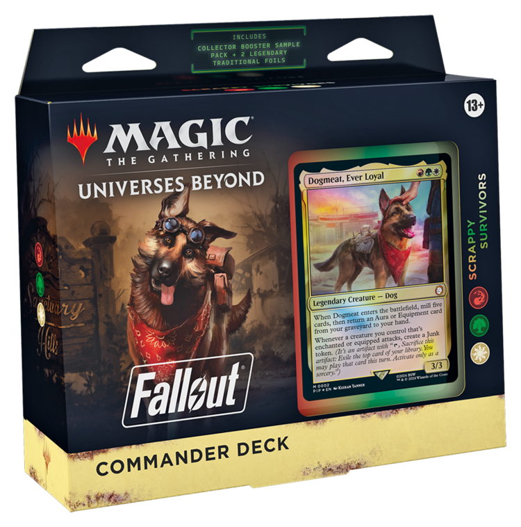 MTG UNIVERSES BEYOND: FALLOUT: COMMANDER DECK - SCRAPPY SURVIVORS