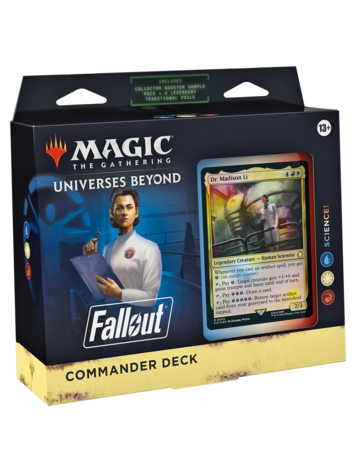 MTG UNIVERSES BEYOND: FALLOUT: COMMANDER DECK - SCIENCE!