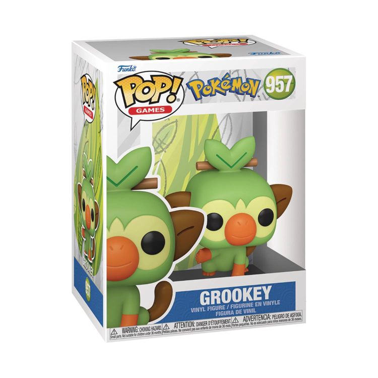 FUNKO POP GAMES POKEMON GROOKEY