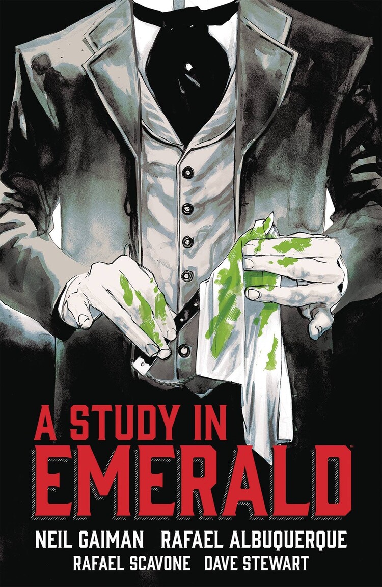 DARK HORSE COMICS NEIL GAIMAN STUDY IN EMERALD HC