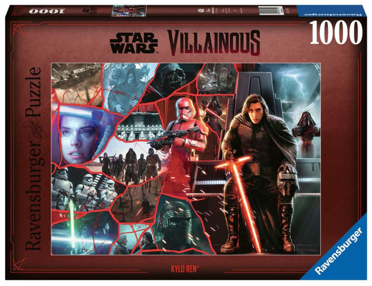 DISNEY VILLAINOUS KYLO REN 1000PC PUZZLE