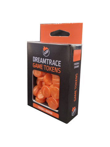 DREAMTRACE GAMING TOKENS: FIREBALL ORANGE