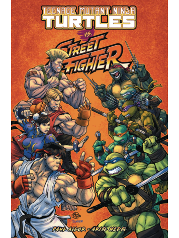 IDW PUBLISHING TEENAGE MUTANT NINJA TURTLES VS. STREET FIGHTER TP