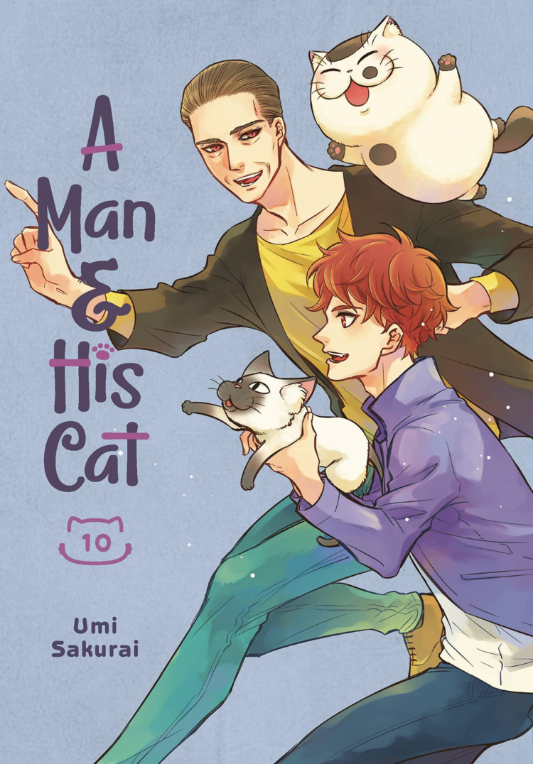 SQUARE ENIX MAN AND HIS CAT GN VOL 10