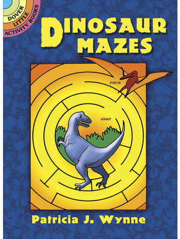 DOVER PUBLICATIONS DINOSAUR MAZES