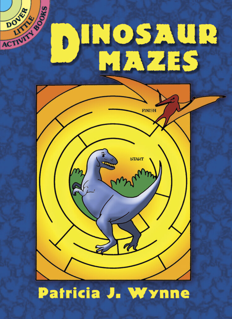 DOVER PUBLICATIONS DINOSAUR MAZES