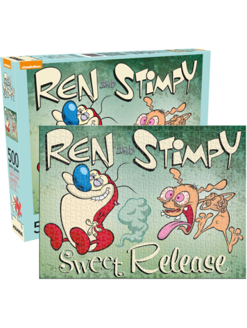 REN & STIMPY 500PC PUZZLE