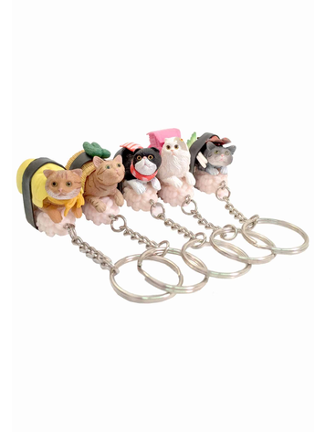 NEKOZUSHI SUSHI CAT KEYRING VOL 1 BMB