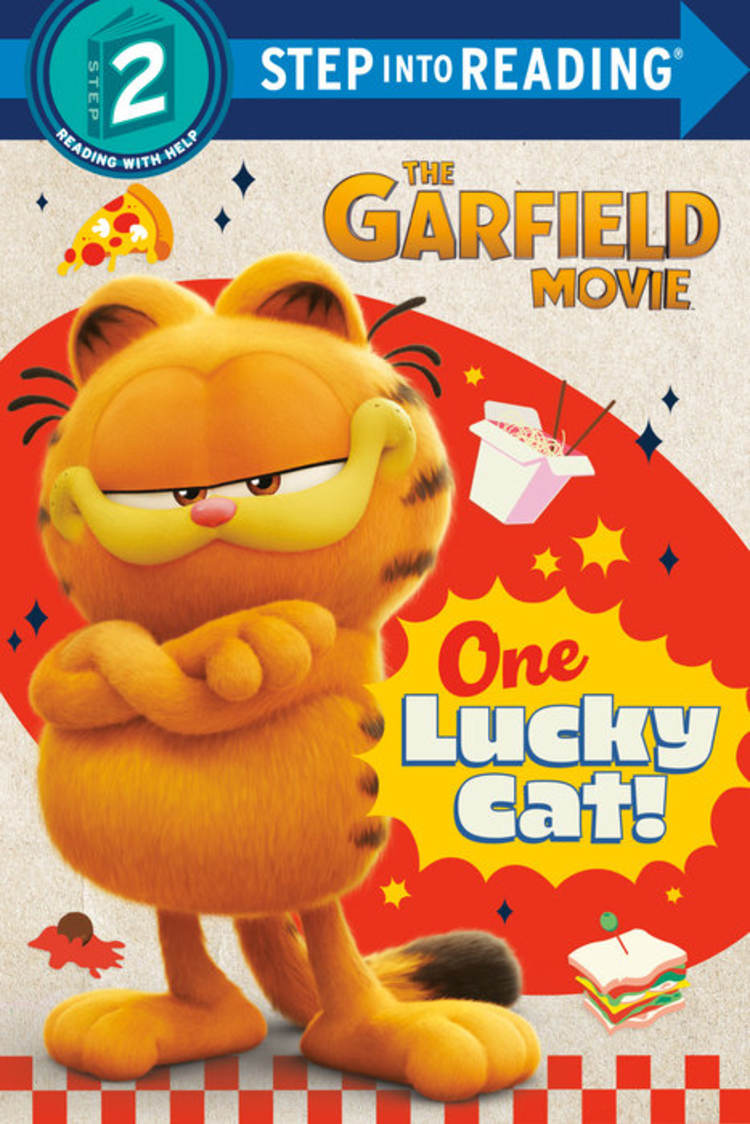 PENGUIN RANDOM HOUSE GARFIELD MOVIE ONE LUCKY CAT STEP INTO READING LEVEL 2