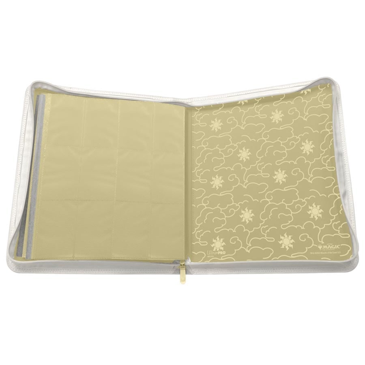 ULTRA PRO MTG MANA 8 12-POCKET ZIP PRO-BINDER - PLAINS