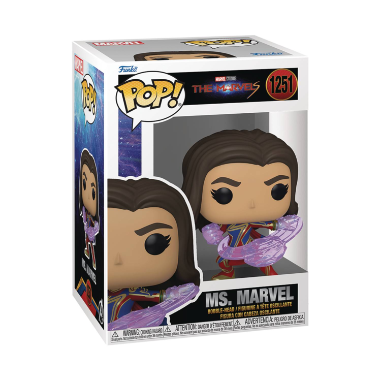 FUNKO POP VINYL THE MARVELS MS MARVEL VIN FIG