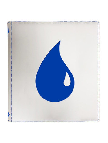 ULTRA PRO MTG MANA 8 12-POCKET ZIP PRO-BINDER - ISLAND