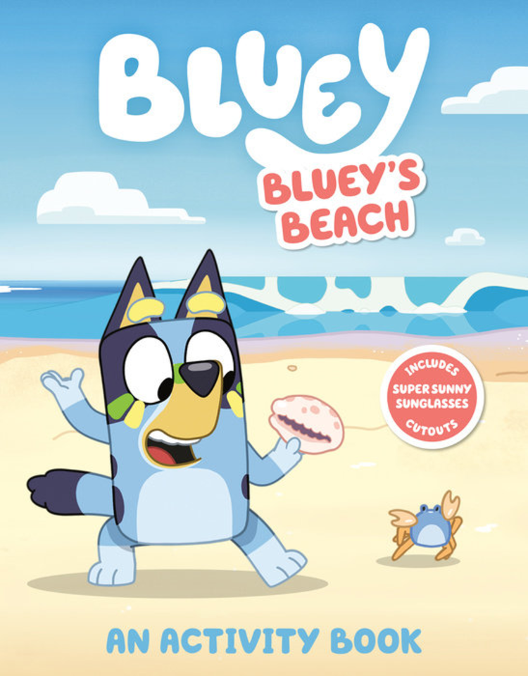 PENGUIN RANDOM HOUSE BLUEY'S BEACH AN ACTIVITY BOOK