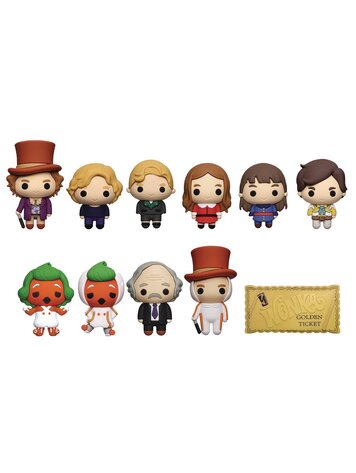 MONOGRAM PRODUCTS WILLY WONKA 3D FOAM BAG CLIP BMB