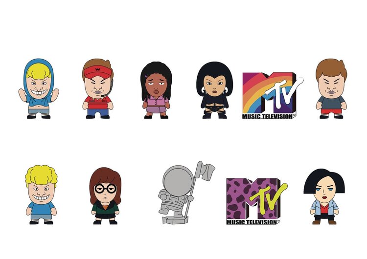 MONOGRAM PRODUCTS MTV 3D FOAM BAG CLIP BMB