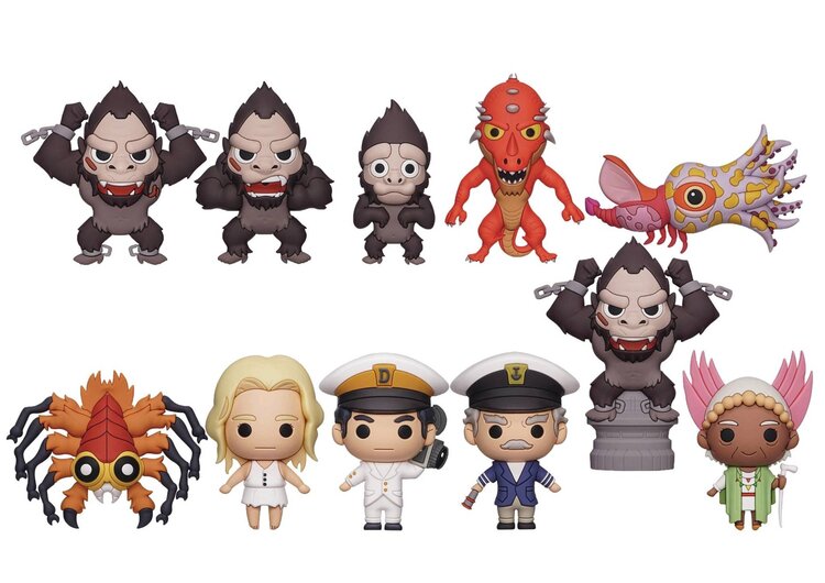 MONOGRAM PRODUCTS KONG 3D FOAM BAG CLIP