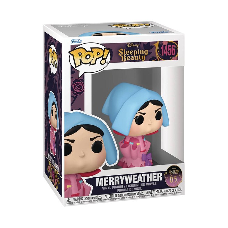 FUNKO POP DISNEY SLEEPING BEAUTY 65TH MERRYWEATHER VIN FIG