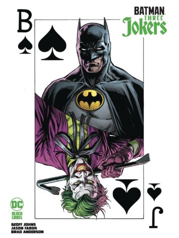 DC COMICS BATMAN THREE JOKERS HC VAR DUSTJACKET DIRECT MARKET SPECIAL EDITION