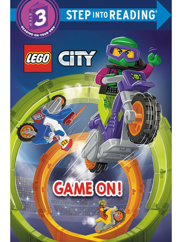 PENGUIN RANDOM HOUSE LEGO CITY GAME ON STEP INTO READING LEVEL 3