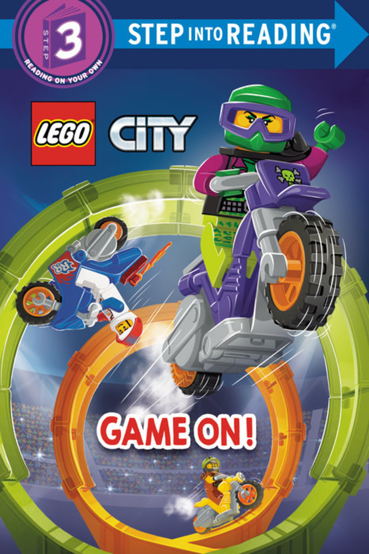 PENGUIN RANDOM HOUSE LEGO CITY GAME ON STEP INTO READING LEVEL 3