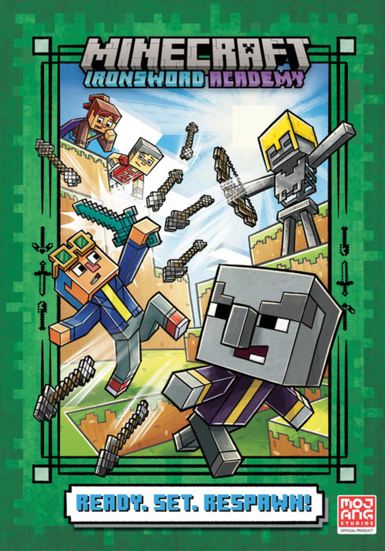 PENGUIN RANDOM HOUSE MINECRAFT IRONSWORD ACADEMY HC VOL 01 READY SET RESPAWN