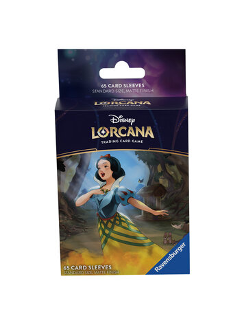 RAVENSBURGER DISNEY LORCANA TCG: URSULA'S RETURN CARD SLEEVES - SNOW WHITE