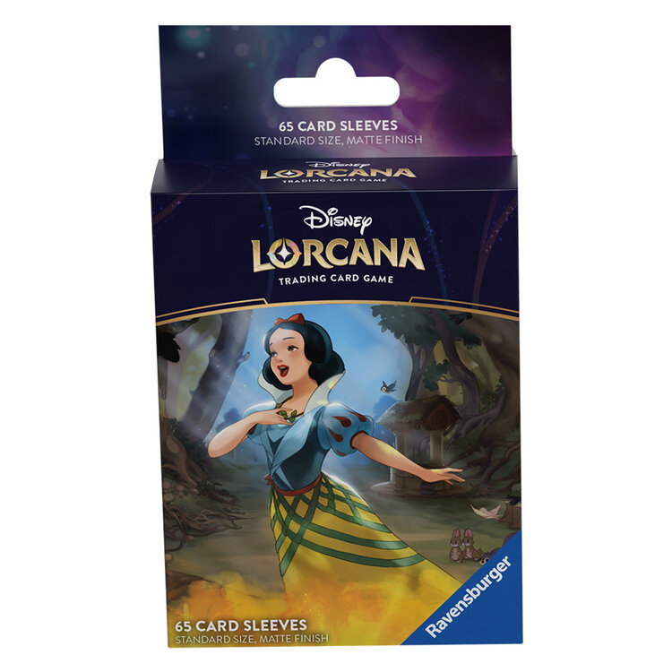 RAVENSBURGER DISNEY LORCANA TCG: URSULA'S RETURN CARD SLEEVES - SNOW WHITE