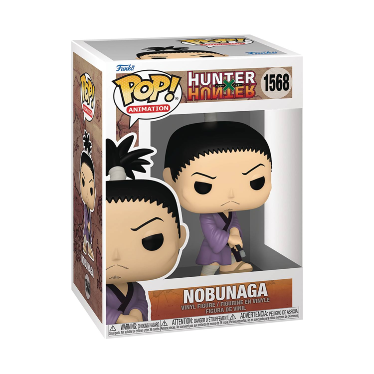 FUNKO POP ANIMATION HUNTER X HUNTER NOBUNAGA VIN FIG