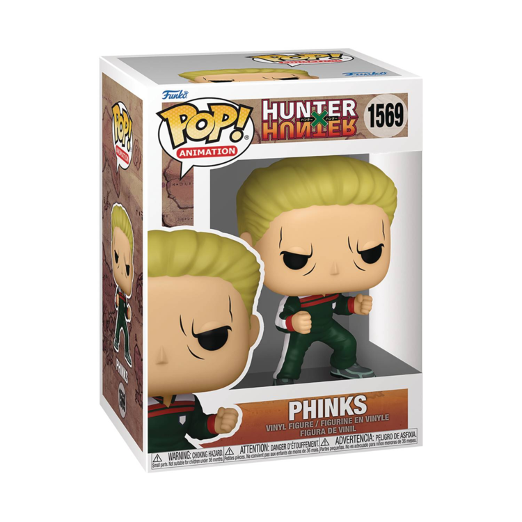 FUNKO POP ANIMATION HUNTER X HUNTER PHINKS VIN FIG