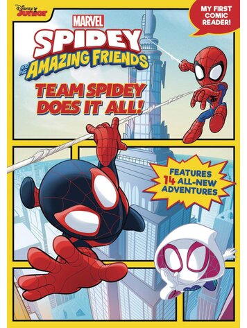 MARVEL COMICS SPIDEY & HIS AMAZING FRIENDS TEAM SPIDEY DOES IT ALL