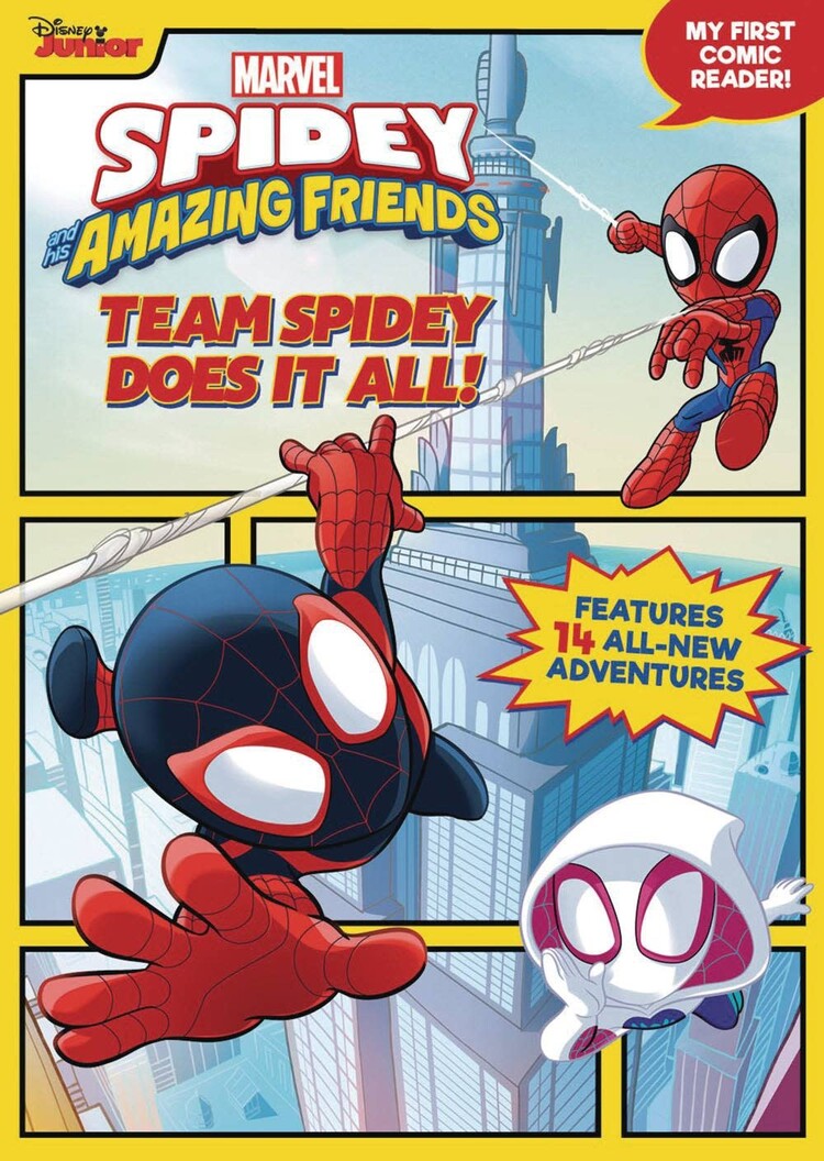 MARVEL COMICS SPIDEY & HIS AMAZING FRIENDS TEAM SPIDEY DOES IT ALL