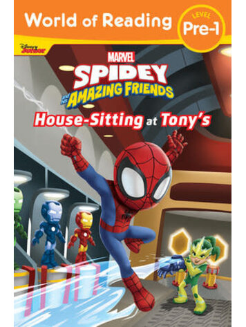 SPIDEY & HIS AMAZING FRIENDS HOUSE SITTING AT TONYS
