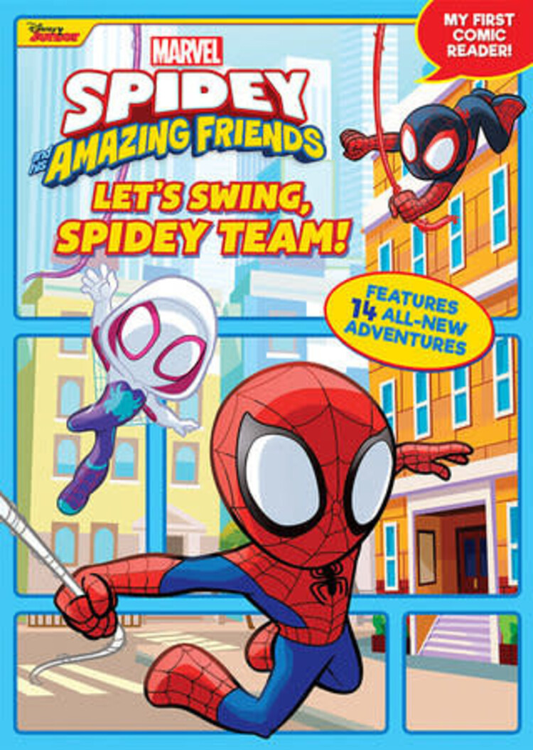 SPIDEY & HIS AMAZING FRIENDS LETS SWING SPIDEY TEAM