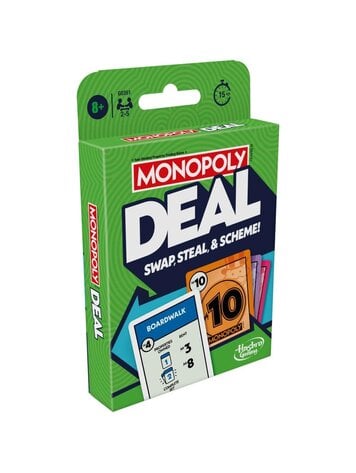 HASBRO MONOPOLY DEAL CARD GAME