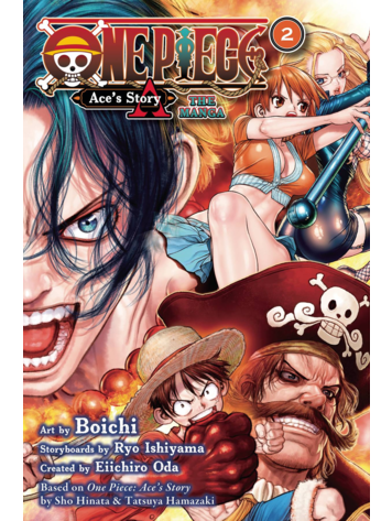 VIZ MEDIA LLC ONE PIECE ACES STORY LN VOL 02