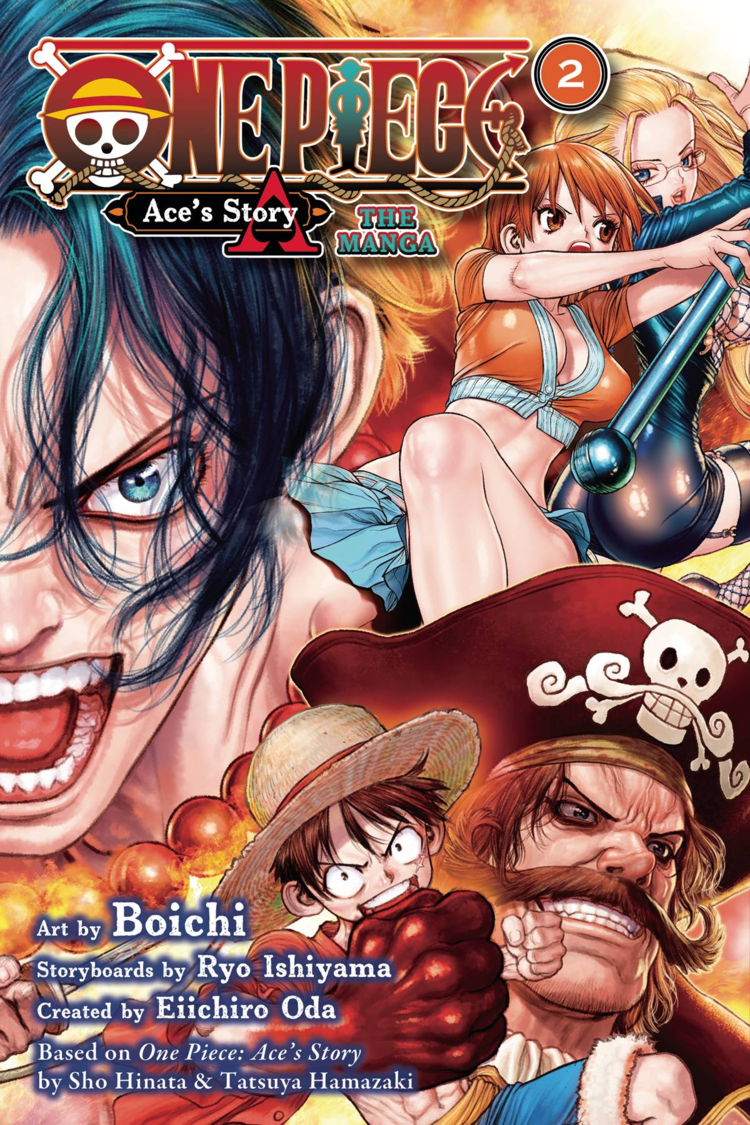 VIZ MEDIA LLC ONE PIECE ACES STORY LN VOL 02