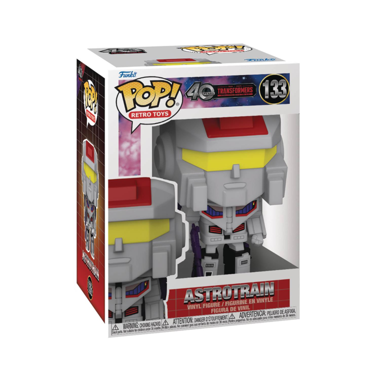 FUNKO POP RETRO TOYS TRFMS G1 ASTROTRAIN VIN FIG