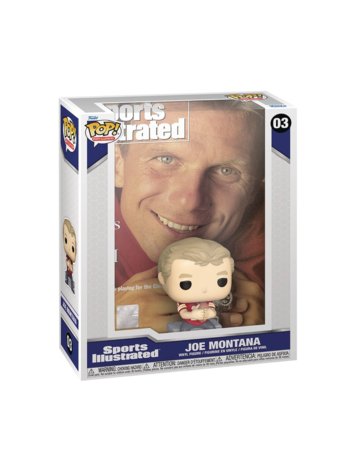 FUNKO POP SLAM COVER NFL JOE MONTANA VIN FIG