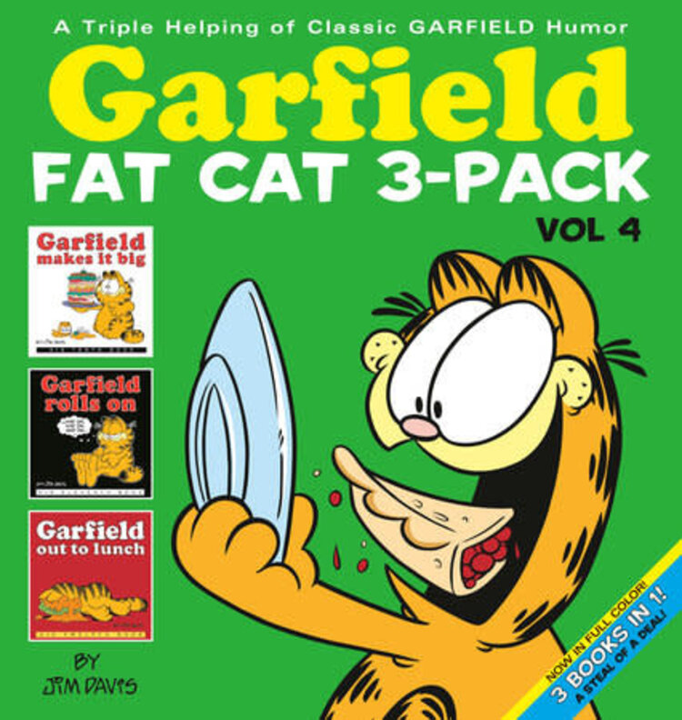 BALLANTINE BOOKS GARFIELD FAT CAT 3 PACK VOL 04