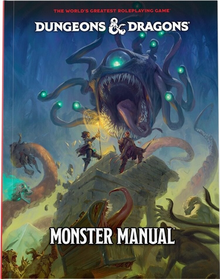 WIZARDS OF THE COAST DUNGEONS & DRAGONS RPG MONSTER MANUAL HARD COVER (2024)