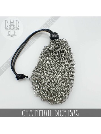 DND DICE CHAINMAIL DICE BAG