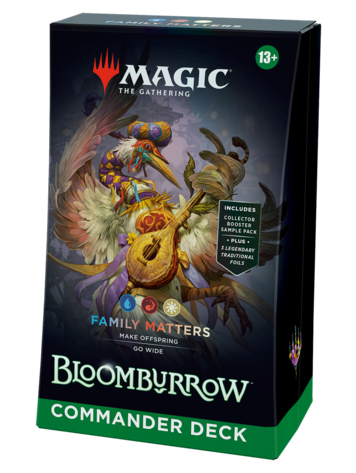 WIZARDS OF THE COAST MTG BLOOMBURROW COMMANDER DECK - FAMILY MATTERS