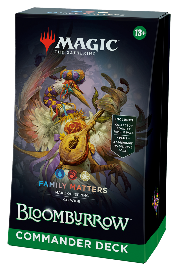 WIZARDS OF THE COAST MTG BLOOMBURROW COMMANDER DECK - FAMILY MATTERS