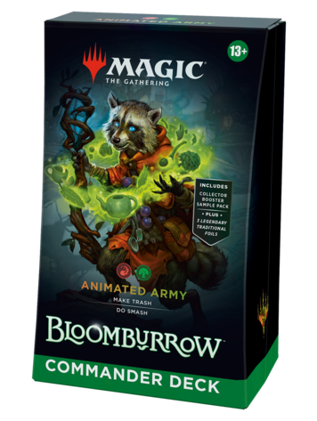 WIZARDS OF THE COAST MTG BLOOMBURROW COMMANDER DECK - ANIMATED ARMY
