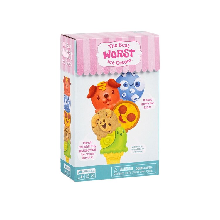 EXPLODING KITTENS GROUP LLC THE BEST WORST ICE CREAM