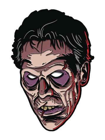 EVIL DEAD 2 EVIL ASH ENAMEL PIN